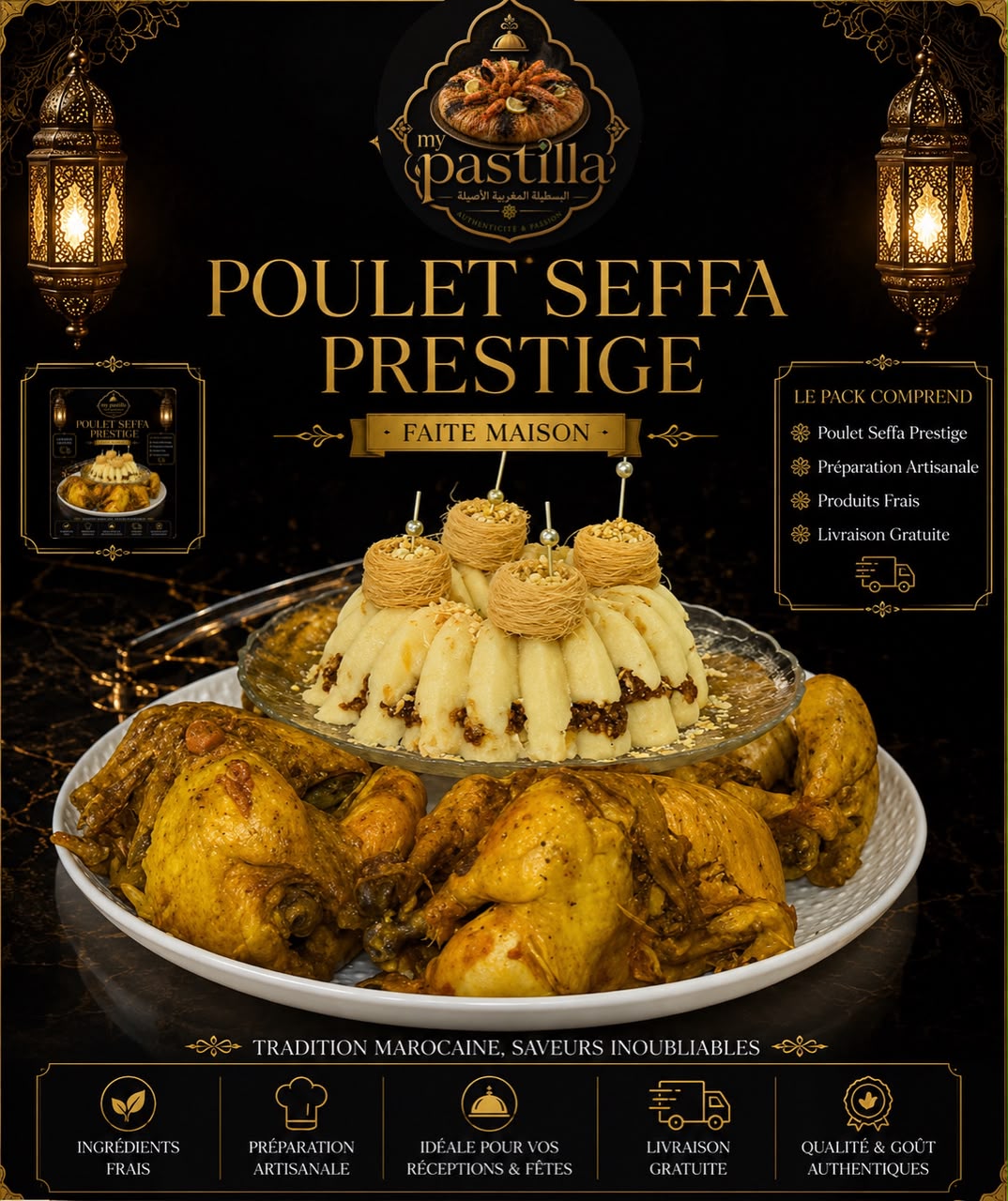 Poulet Seffa Prestige