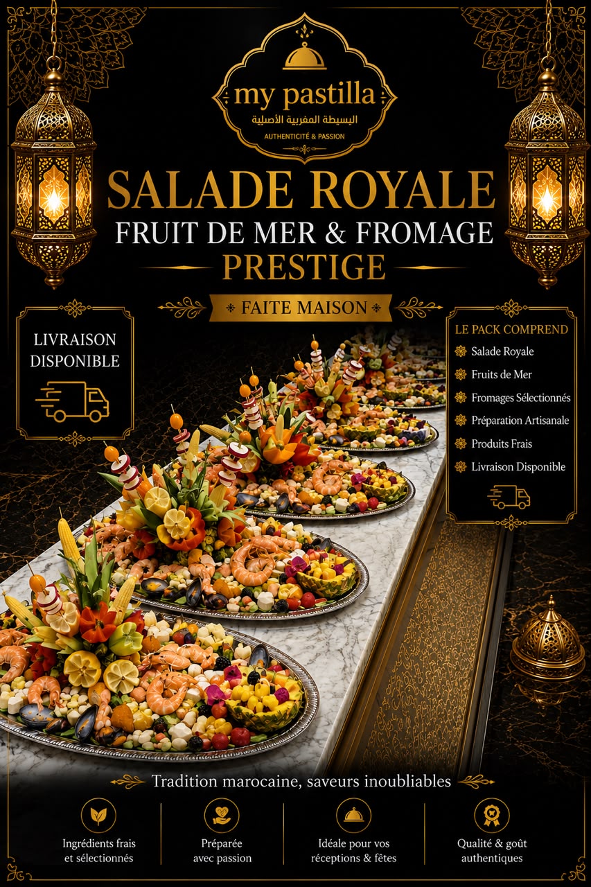 Salade Royale Fruit de mer & Fromage