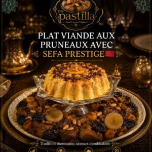 Plat Viandes aux Pruneaux avec Seffa