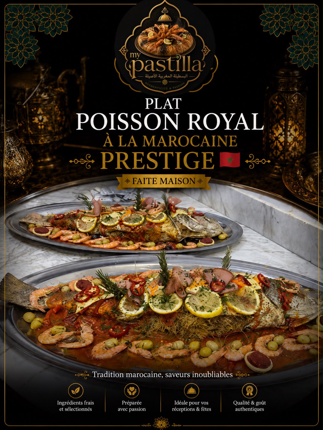 Plat Poisson Royal