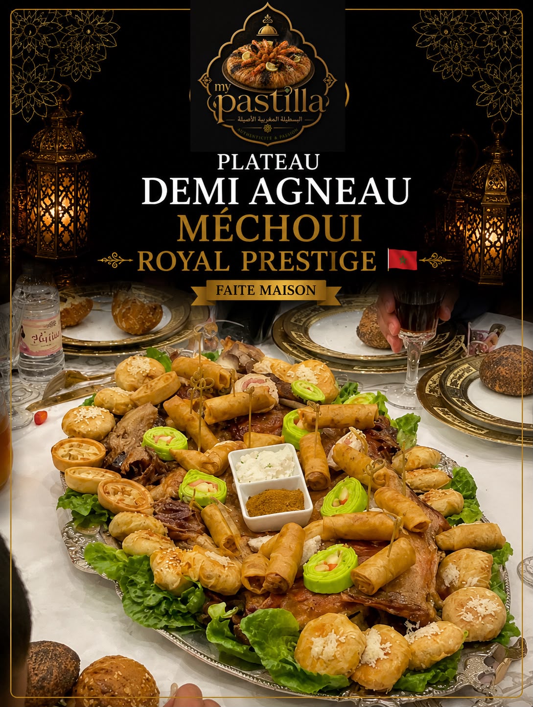 Plateau Agneau Mechoui