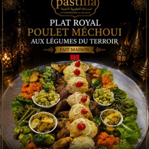 Plat Royal Poulet Mechoui Aux Legumes Du Terroir
